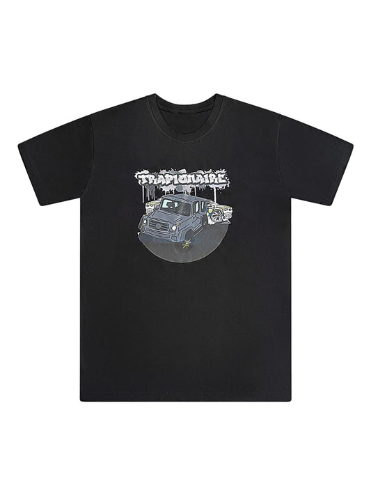 Trapionaire Drip T-Shirt Black