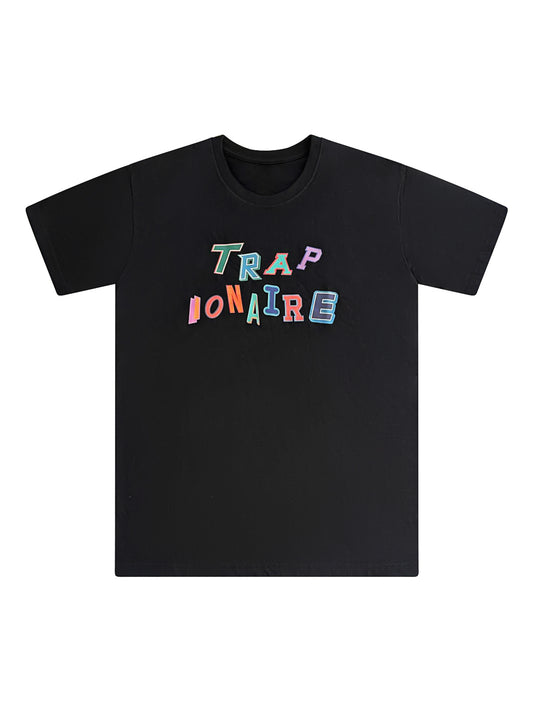 Trapionaire Magazine T-Shirt Black
