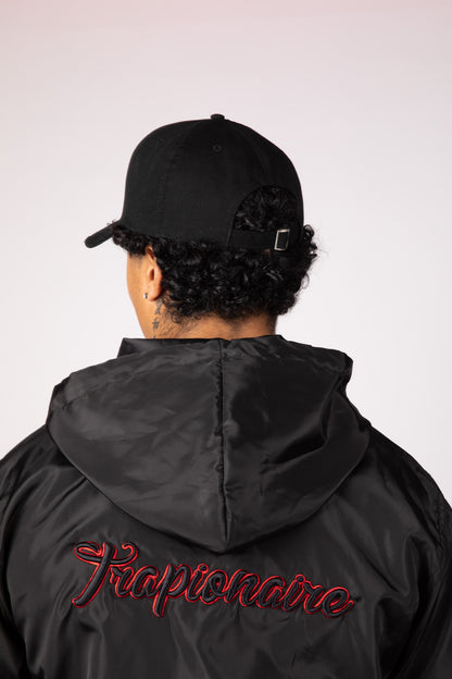 Pink/Black Cap